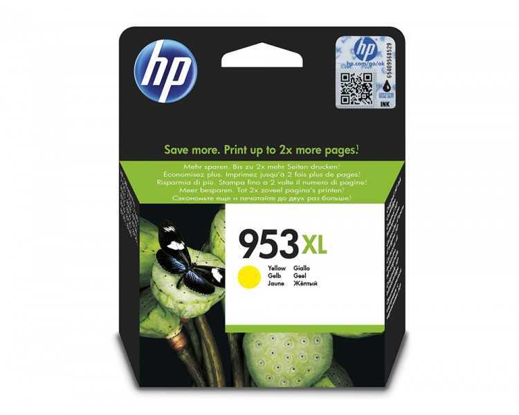 Ink-jet hp 953xl officejet pro 7730-7740/8710/8715 /8720/8725/8730/8740/ 8745 amarillo 1.450 pag