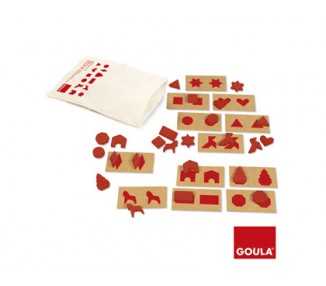Juego goula didactico percepcion tactil y asociacion 1