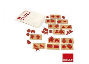 Juego goula didactico percepcion tactil y asociacion 1