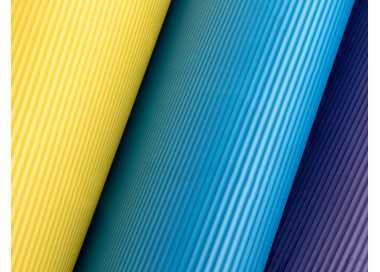 Goma eva ondulada liderpapel 50x70cm 2,2mm de espesor azul claro Goma eva ondulada liderpapel 50x70cm 2,2mm de espesor azul claro