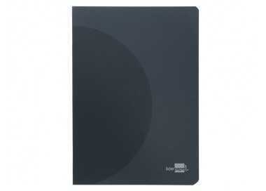 Libreta liderpapel 360 tapa de plastico a5 48 hojas 90g/m2 5mm con doble margen tapa negra Libreta liderpapel 360 tapa de plastico a5 48 hojas 90g/m2 5mm con doble margen tapa negra