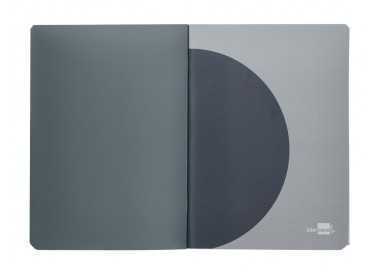 Libreta liderpapel 360 tapa de plastico a5 48 hojas 90g/m2 5mm con doble margen tapa negra Libreta liderpapel 360 tapa de plastico a5 48 hojas 90g/m2 5mm con doble margen tapa negra