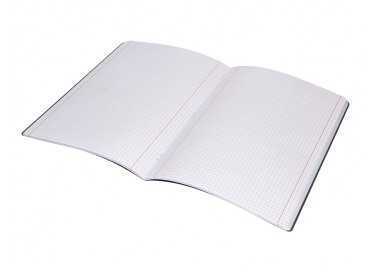 Libreta liderpapel 360 tapa de plastico a5 48 hojas 90g/m2 5mm con doble margen tapa negra Libreta liderpapel 360 tapa de plastico a5 48 hojas 90g/m2 5mm con doble margen tapa negra