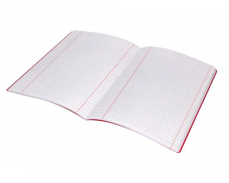 Libreta liderpapel 360 tapa de plastico a5 48 hojas 90g/m2 horizontal con doble margen colores surtidos