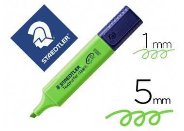 Rotulador staedtler textsurfer classic 364 fluorescente verde