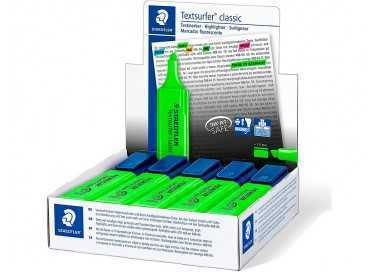 Rotulador staedtler textsurfer classic 364 fluorescente verde Rotulador staedtler textsurfer classic 364 fluorescente verde