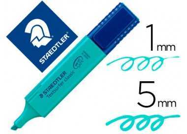 Rotulador staedtler textsurfer classic 364 fluorescente turquesa