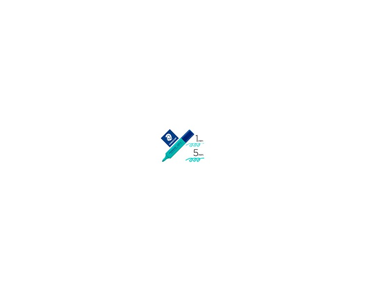 Rotulador staedtler textsurfer classic 364 fluorescente turquesa