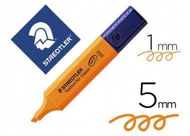Rotulador staedtler textsurfer classic 364 fluorescente naranja