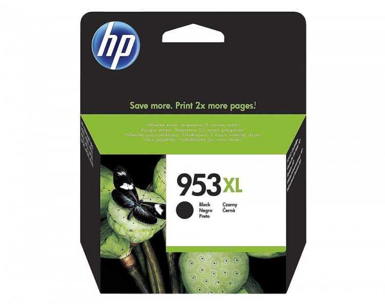 Ink-jet hp 953xl officejet pro 7730/7740/8725 8730/8740/8745 negro 2000 paginas