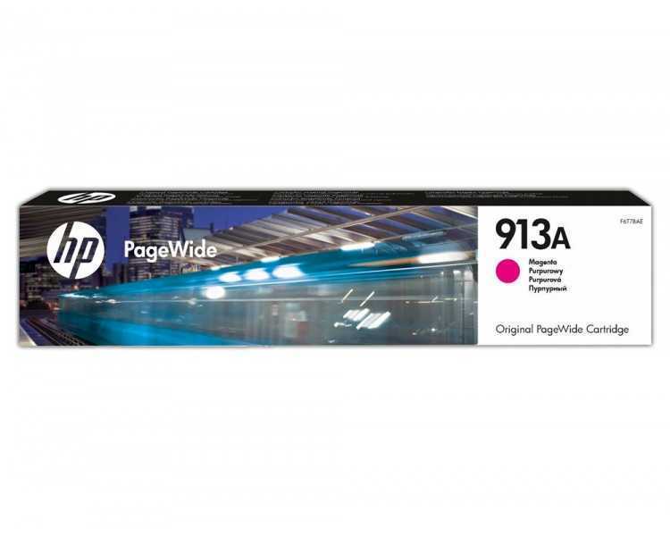 Ink-jet hp jet 913a pagewide 352 / 377 / 452 / 477 / p55250 / p57750 magenta 3000 paginas