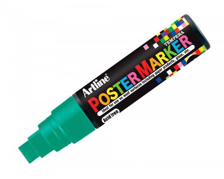 Rotulador artline poster marker epp-12 punta redonda 12 mm color verde