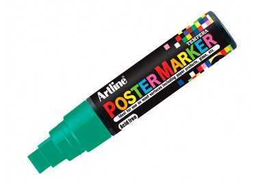 Rotulador artline poster marker epp-12 punta redonda 12 mm color verde