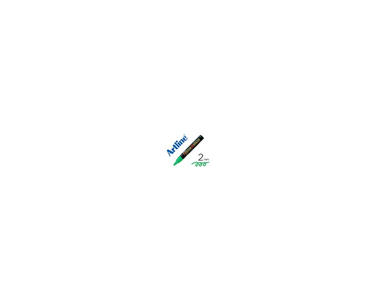 Rotulador artline poster marker epp-4-ver flu punta redonda 2 mm color verde fluor