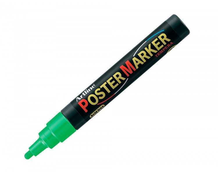 Rotulador artline poster marker epp-4-ver flu punta redonda 2 mm color verde fluor