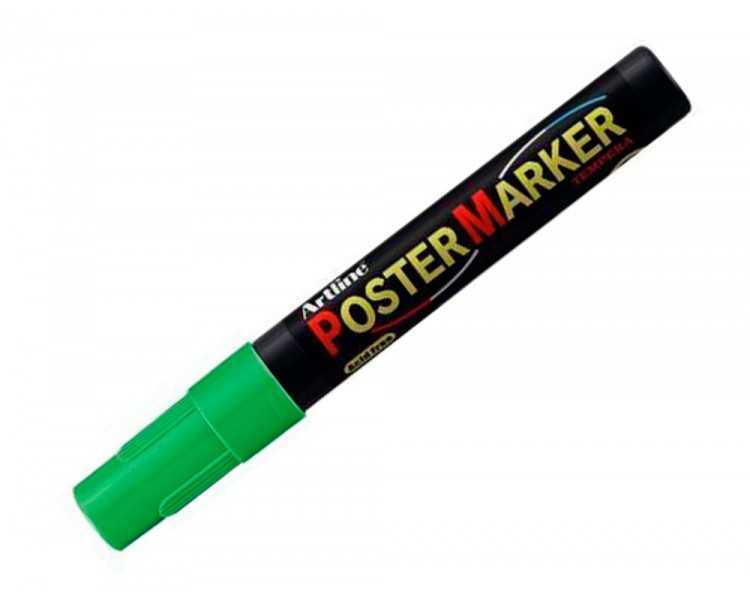 Rotulador artline poster marker epp-4-ver flu punta redonda 2 mm color verde fluor
