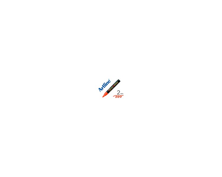 Rotulador artline poster marker epp-4-nar flu punta redonda 2 mm color naranja fluor