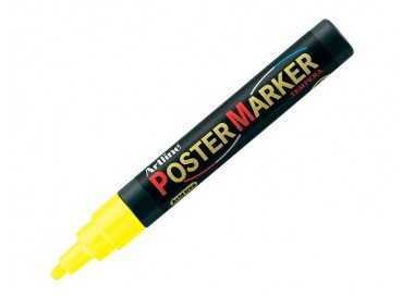 Rotulador artline poster marker epp-4-ama flu punta redonda 2 mm color amarillo fluor Rotulador artline poster marker epp-4-ama flu punta redonda 2 mm color amarillo fluor