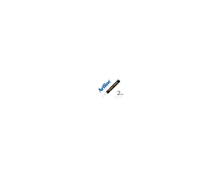 Rotulador artline poster marker epp-4-bla punta redonda 2 mm color blanco