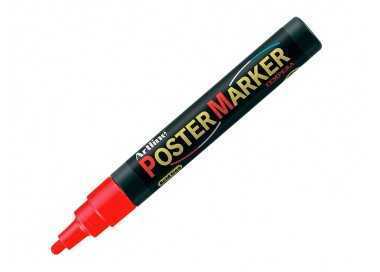 Rotulador artline poster marker epp-4-roj punta redonda 2 mm color rojo Rotulador artline poster marker epp-4-roj punta redonda 2 mm color rojo