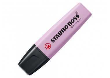 Rotulador stabilo boss pastel fluorescente 70 estuche de 4 unidades colores surtidos