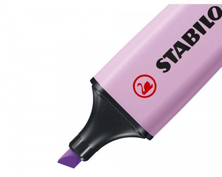Rotulador stabilo boss pastel fluorescente 70 estuche de 4 unidades colores surtidos