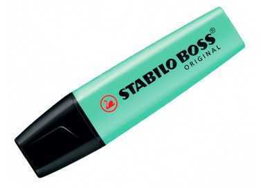 Rotulador stabilo boss pastel fluorescente 70 pizca de menta
