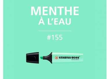 Rotulador stabilo boss pastel fluorescente 70 pizca de menta