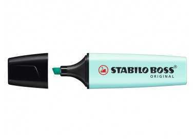 Rotulador stabilo boss pastel fluorescente 70 toque de turquesa Rotulador stabilo boss pastel fluorescente 70 toque de turquesa