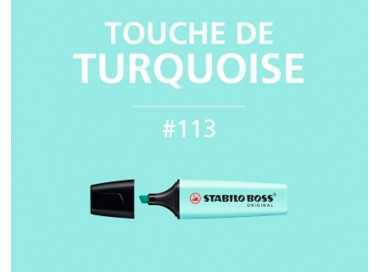 Rotulador stabilo boss pastel fluorescente 70 toque de turquesa Rotulador stabilo boss pastel fluorescente 70 toque de turquesa
