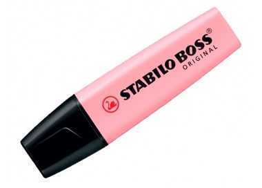 Rotulador stabilo boss pastel fluorescente 70 rubor rosa Rotulador stabilo boss pastel fluorescente 70 rubor rosa