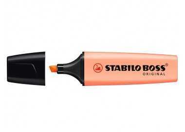 Rotulador stabilo boss pastel fluorescente 70 melocoton sedoso Rotulador stabilo boss pastel fluorescente 70 melocoton sedoso