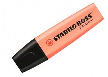 Rotulador stabilo boss pastel fluorescente 70 melocoton sedoso Rotulador stabilo boss pastel fluorescente 70 melocoton sedoso