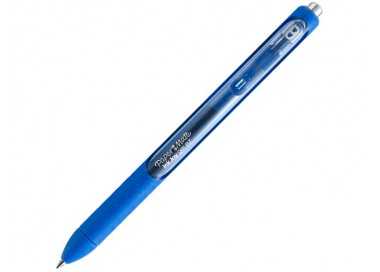 Boligrafo paper mate inkjoy retractil gel pen 0,7mm azul punta de bola trazo 0.35mm