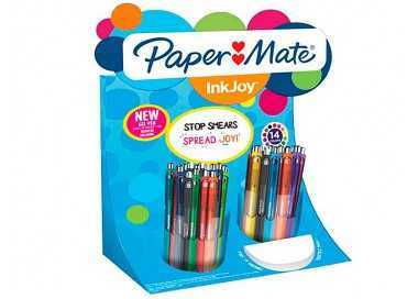 Boligrafo paper mate inkjoy retractil gel pen trazo 0,7 mm expositor de 60 unidades colores surtidos Boligrafo paper mate inkjoy retractil gel pen trazo 0,7 mm expositor de 60 unidades colores surtidos