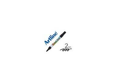 Rotulador artline glass marker especial cristal borrable en seco o humedo color negro