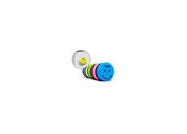 Borrador artline pizarra blanca redondo magnetico cara smiley colores surtidos