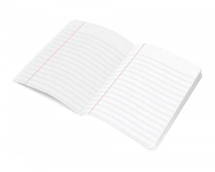 Libreta liderpapel scriptus a5 plus 48 hojas 90g/m2 rayado montessori 5mm con margen colores surtidos