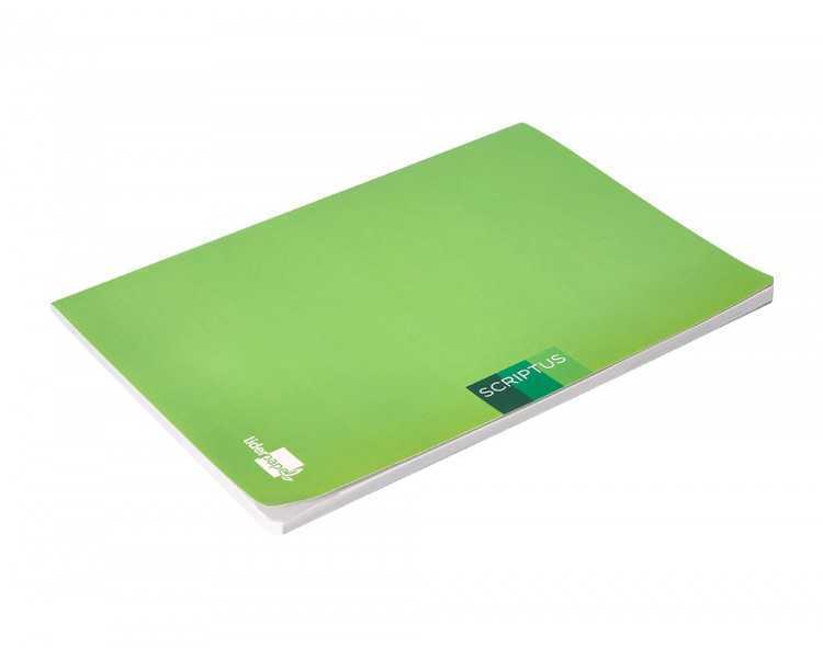 Libreta liderpapel scriptus a4 48 hojas 90g/m2 cuadro 5mm con margen colores surtidos