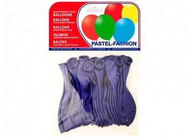 Globo 100% latex biodegradable azul marino bolsa de 20 unidades