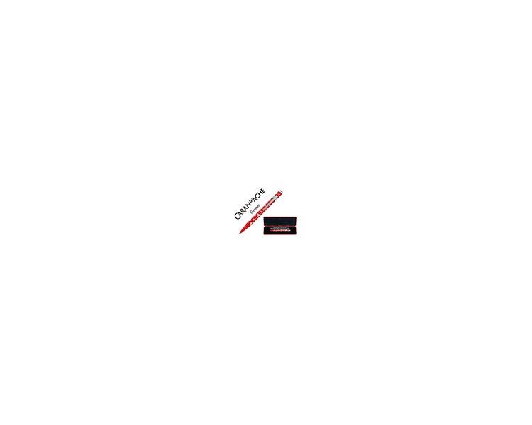 Boligrafo caran d'ache 849 total swiss con estuche punta media