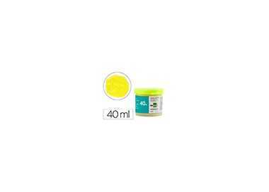 Tempera liderpapel escolar 40 ml amarillo limon
