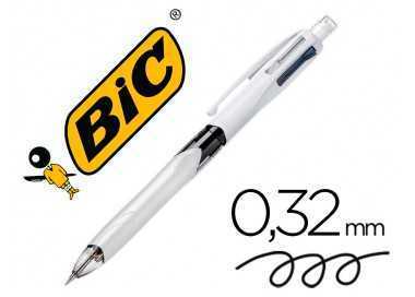 Boligrafo bic multifuncion azul/negro/rojo/portaminas 0,7 mm