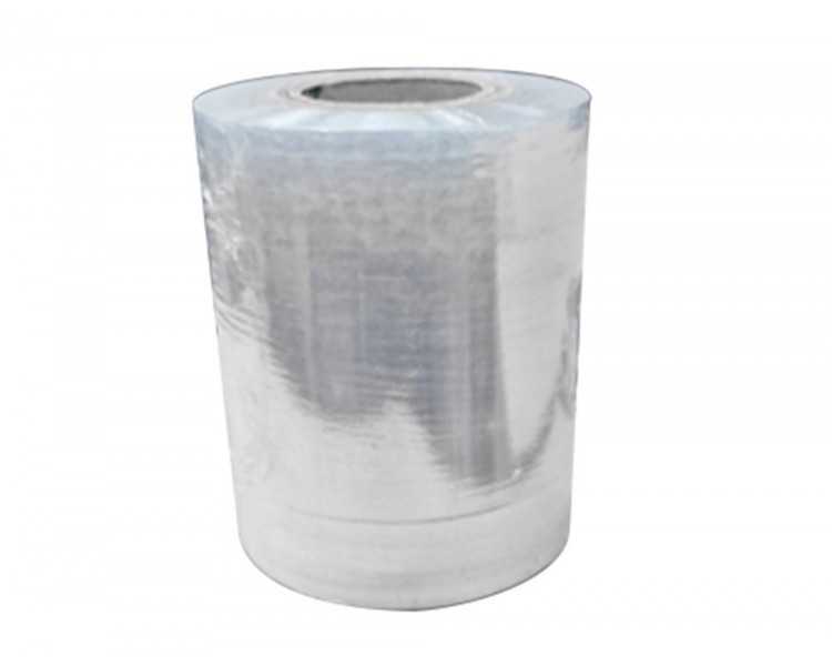 Film extensible manual ancho 100 mm largo 150 mt espesor 23 micras transparente