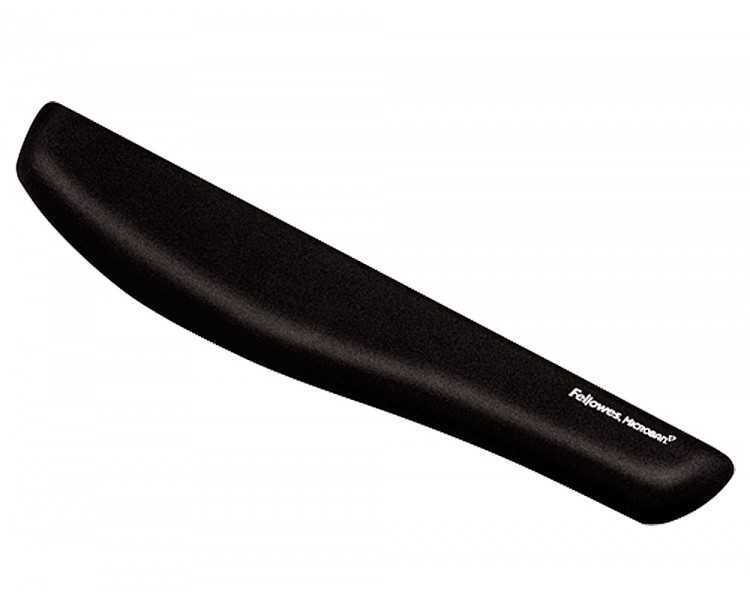 Reposamuñecas fellowes para teclado plush touch foam negro