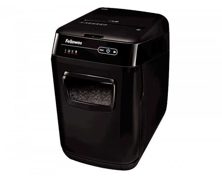 Destructora de documentos fellowes automax 150c capacidad de corte 150 hojas clips grapas tarjetas y cd 32l