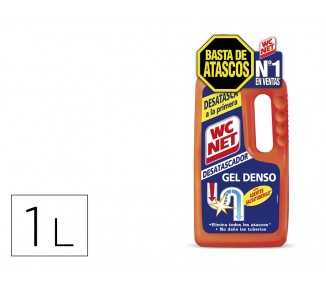 Desatascador de tuberias gel wc net energy botella de 1 litro