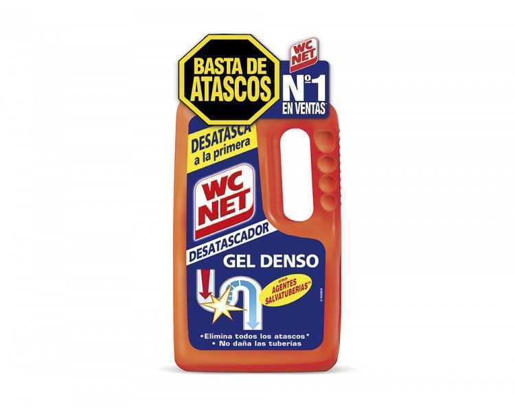 Desatascador de tuberias gel wc net energy botella de 1 litro