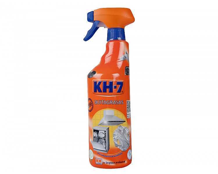 Quitagrasa kh-7 con pistola pulverizadora apto para superficies de uso alimentario botella de 715 ml