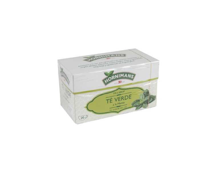 Te verde hornimans a la menta caja de 20 bolsas